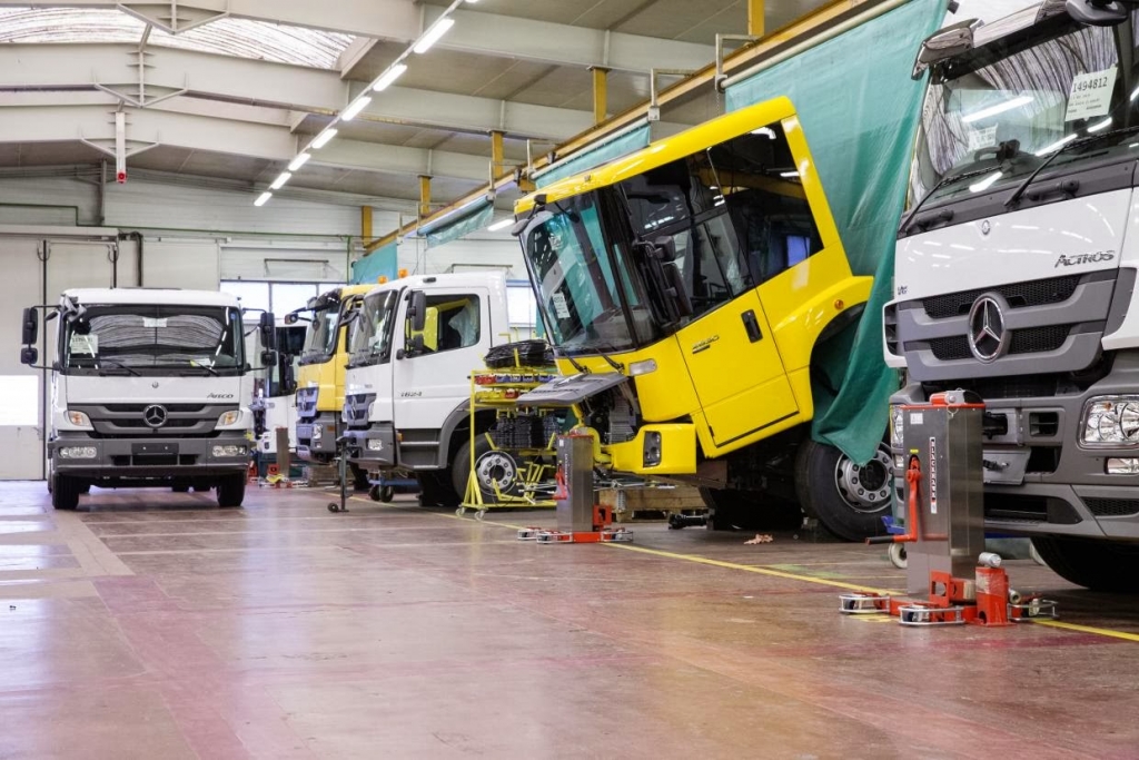 manutenzione per Actros e Atego