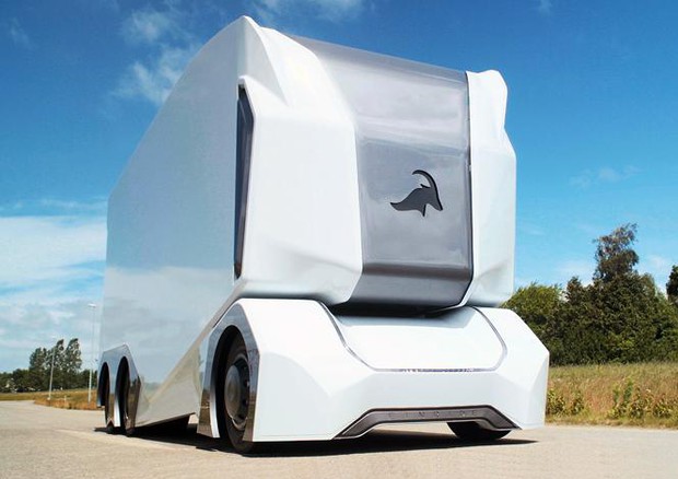 einride t-pod camion truck driverless elettrico