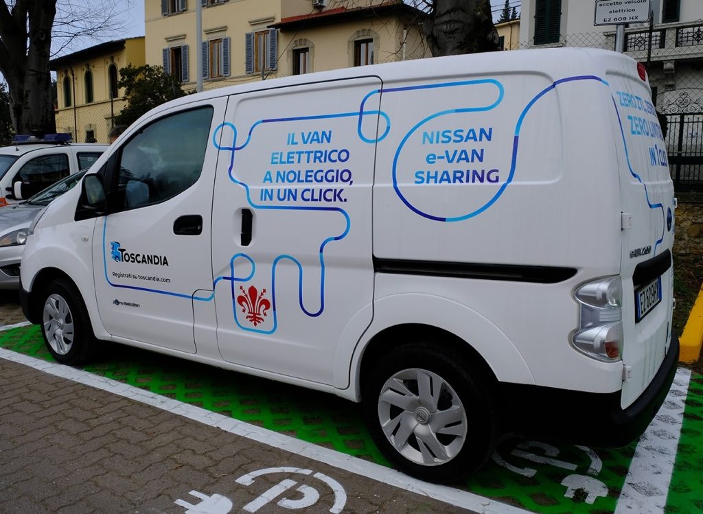Nissan e-Van Sharing Firenze
