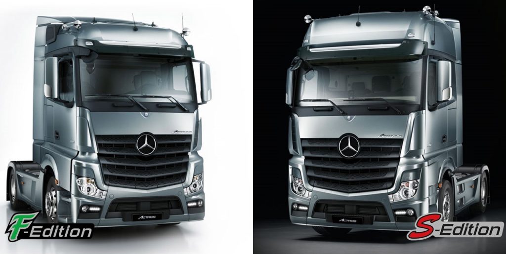 Mercedes-Benz Actros 'S' e 'F' Edition