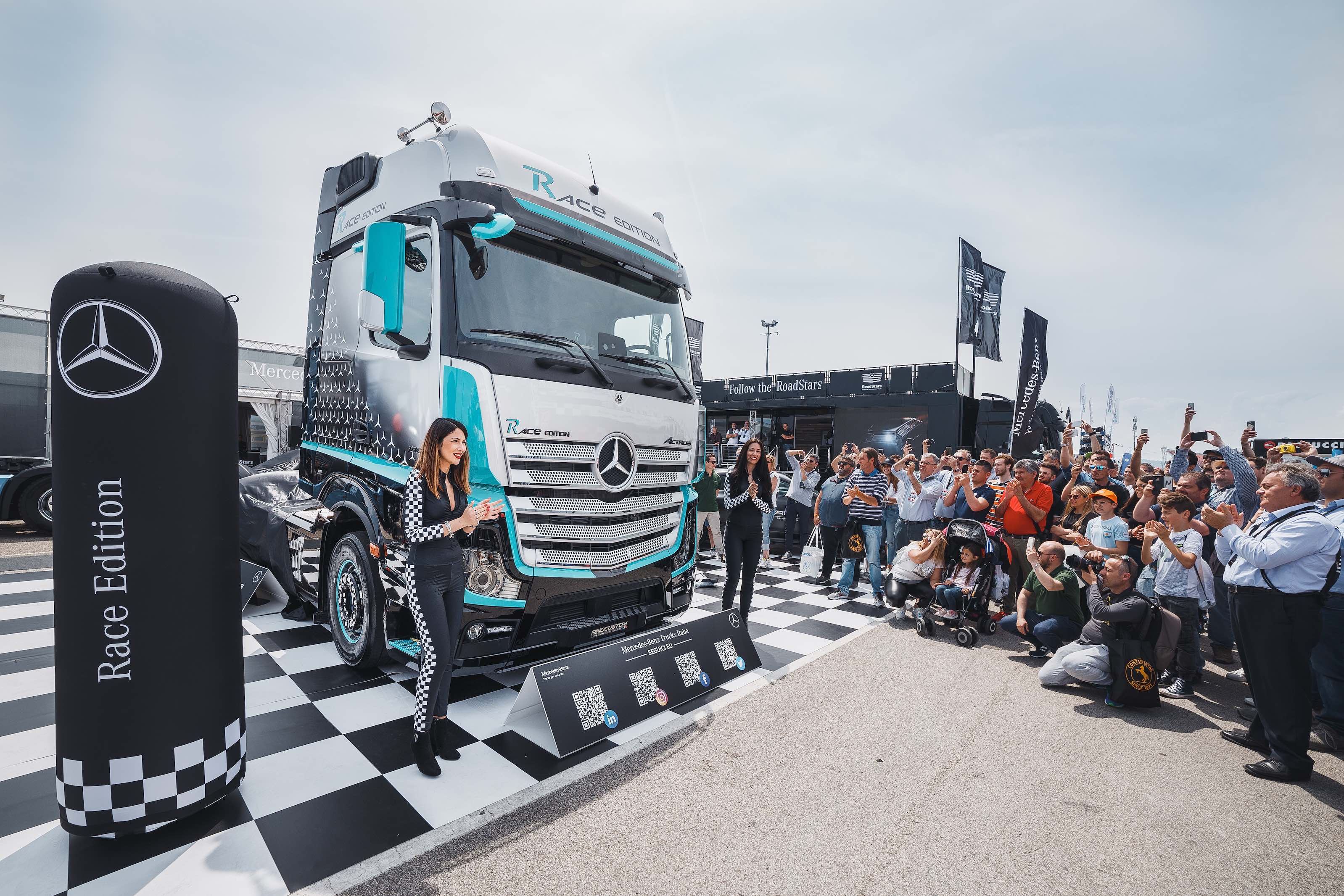 Mercedes-Benz Trucks Italia presenta Actros Race Edition