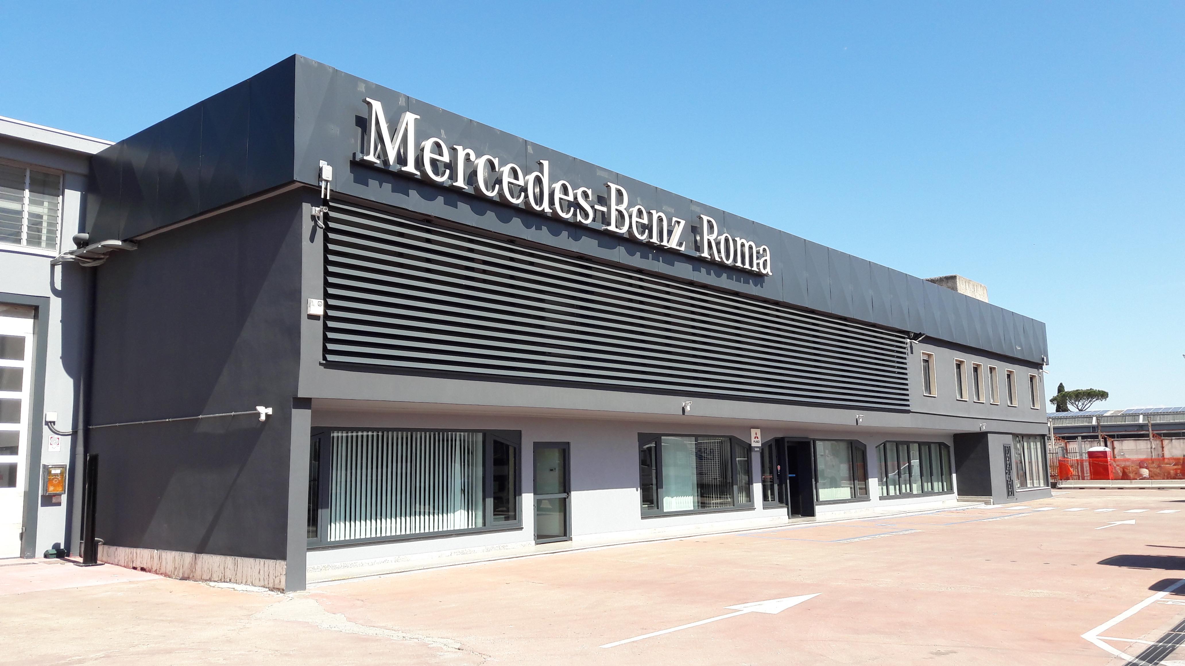 Mercedes-Benz Roma, inaugurata la nuova sede Vans e Trucks