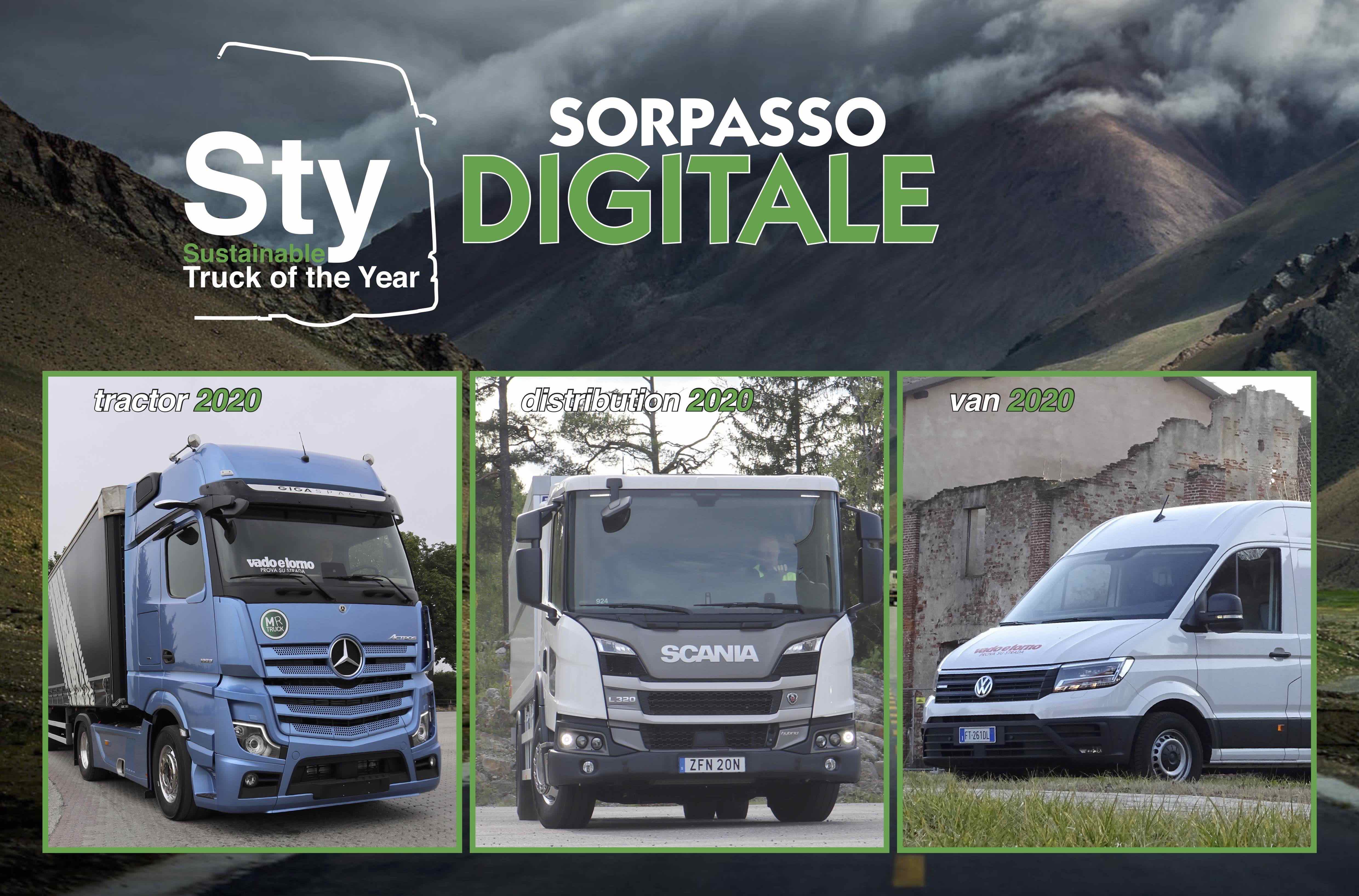 Sustainable Truck of the Year 2020, sorpasso digitale